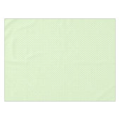 Rustic, Pastel Green Gingham Pattern Tafelkleed (Voorkant (Horizontaal))
