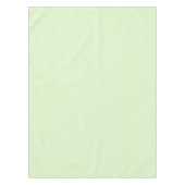Rustic, Pastel Green Gingham Pattern Tafelkleed (Voorkant)