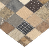 Rustic Patchwork Table Runner Korte Tafelloper (Hoek)