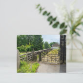 Rustic Path, Mytholmroyd Briefkaart (Staand voorkant)