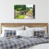 Rustic Path, Mytholmroyd Canvas Afdruk (Insitu (Slaapkamer))