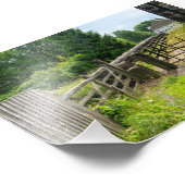 Rustic Path, Mytholmroyd Foto Afdruk (Hoek)