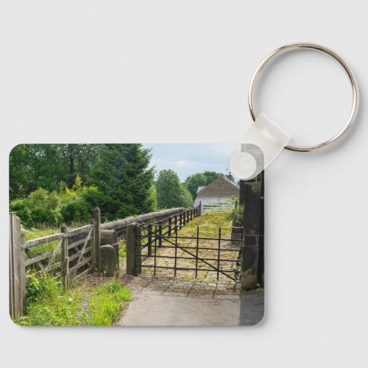 Rustic Path, Mytholmroyd Sleutelhanger (Voorkant)