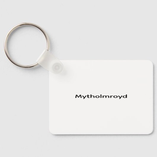 Rustic Path, Mytholmroyd Sleutelhanger (Achterkant)