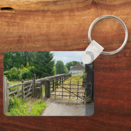 Rustic Path, Mytholmroyd Sleutelhanger