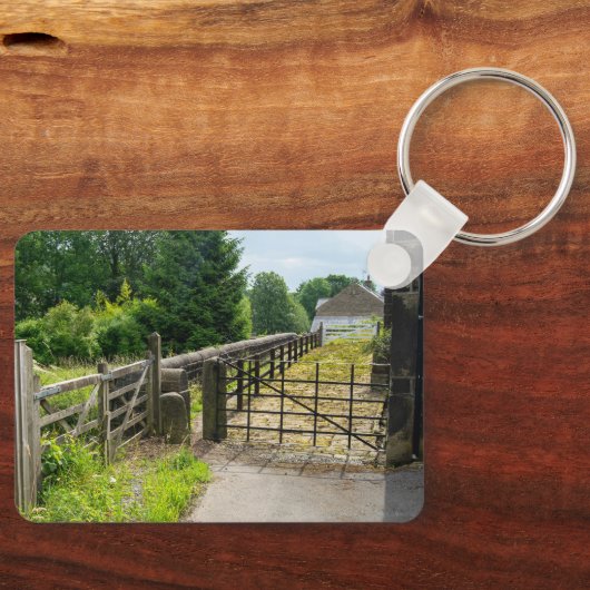 Rustic Path, Mytholmroyd Sleutelhanger (Voorkant)