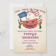 Rustic Patriotic Pumpkin Showdown tijdens Hallowee
