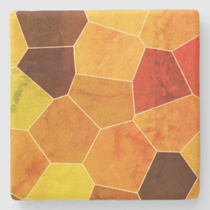 Rustic Pattern Stenen Onderzetter