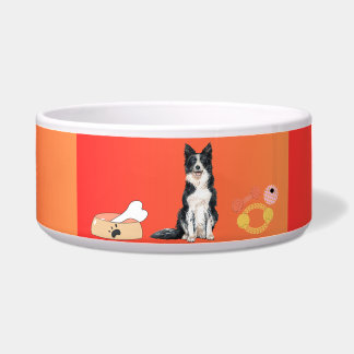 "Rustic Paws Bowl" 🐾🧡🐶 Voerbakje