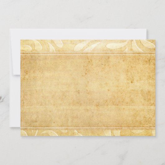 Rustic Peacock Feather bruiloft behalve de datum Save The Date (Achterkant)