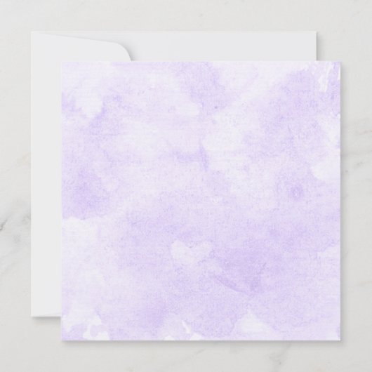 Rustic Peacock Feather Wedding Invitations Kaart (Achterkant)