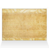 Rustic Peacock Feather Wedding Place Cards (Binnen Horizontaal (Boven))