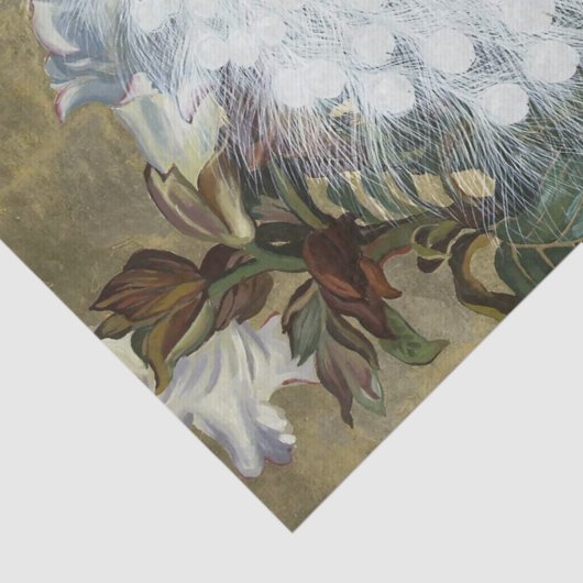 Rustic Peacock Peacocks - Ontwerpen Tissuepapier (Detail)