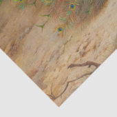  Rustic Peacock Peacocks - Ontwerpen Tissuepapier (Detail)