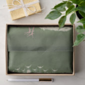 Rustic Peacock Peacocks - Ontwerpen Tissuepapier (Geschenk)