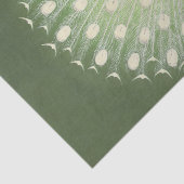 Rustic Peacock Peacocks - Ontwerpen Tissuepapier (Detail)