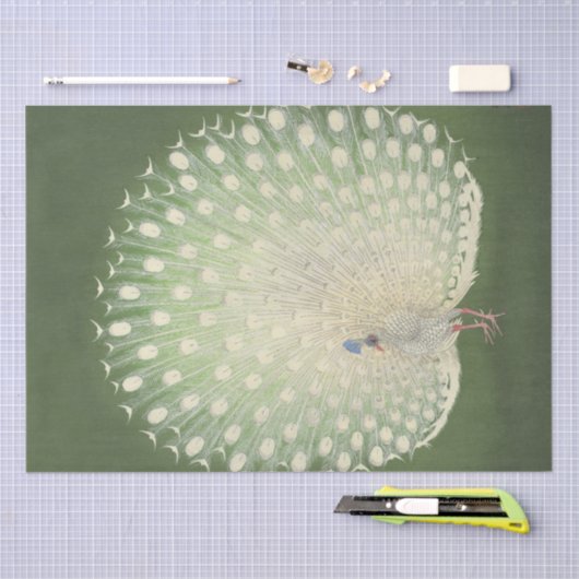 Rustic Peacock Peacocks - Ontwerpen Tissuepapier (Craft)