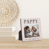 Rustic Personal Pappy Grandpa Foto Fotoplaat