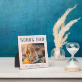 Rustic Persoonlijke Bonus Pap Stepfather Foto Fotoplaat (Insitu)