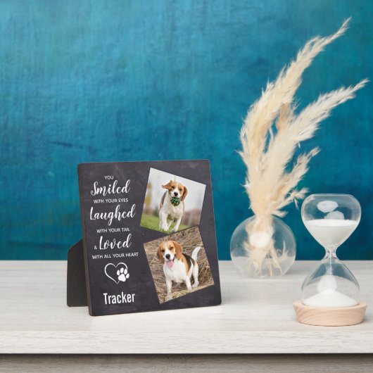 Rustic Persoonlijke foto van Pet Fotoplaat (Insitu)