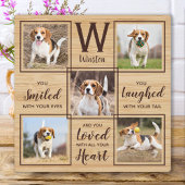 Rustic Pet Loss Keepomwille Dog Memorial Foto Fotoplaat