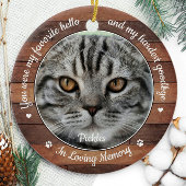 Rustic Pet Memorial Favoriete Hallo Harste afschei Keramisch Ornament