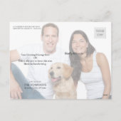 Rustic Pet NAUGHTY LIST Red Buffalo Pset Funny Feestdagenkaart (Achterkant)