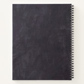 Rustic Photo Collage Budget Funeral Guestbook Notitieboek (Achterkant)