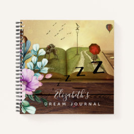Rustic Photo Dream Journal Analysis Record Notitieboek