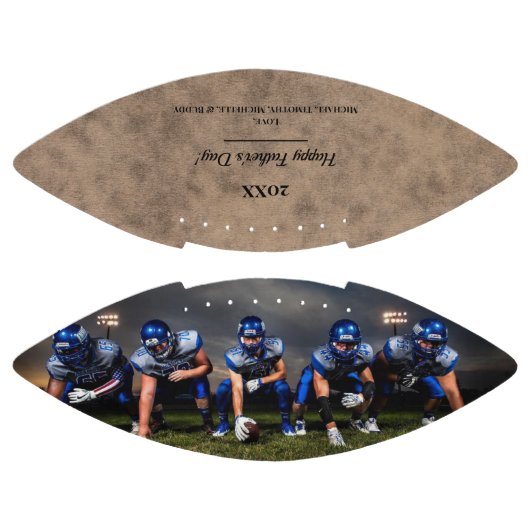 Rustic  Photo Vaderdag American Football (Panelen)