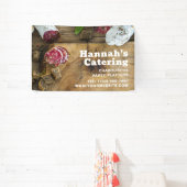 Rustic Photo Wooden Board Charcuterie Catering Spandoek (Insitu)