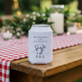 Rustic Pig I doet Casual bruiloft BBQ Blikjeskoeler