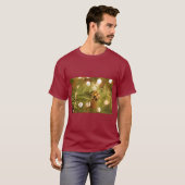 Rustic Pine Cone T-Shirt – Natural Woodland Charm (Voorkant volledig)