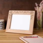 RUSTIC PINE CONES 10 x 8 GEPERSONALISEERD AFBEELDI Gegraveerde Lijstjes (Links)