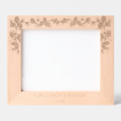 RUSTIC PINE CONES 10 x 8 GEPERSONALISEERD AFBEELDI Gegraveerde Lijstjes (Voorkant)