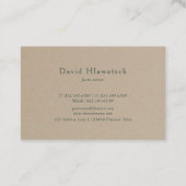 Rustic Pine Forest Herd of Sheep Green Meadow Visitekaartje (Achterkant)