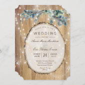 Rustic Pine Mountain Boho Kaart (Voorkant / Achterkant)