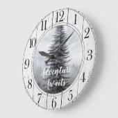 Rustic Pine Tree Adventure wacht op Grote Klok (Hoek)