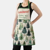 Rustic Pine Trees Christmas Schort (Insitu)