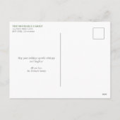 Rustic Pine Wreath 2 Aankondiging van fotobeweging (Achterkant)