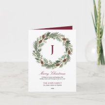 Rustic Pine Wreath Christmas