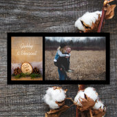 Rustic Pines Bos Bruiloft Dankjewel Bedankkaart