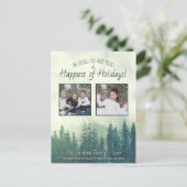 Rustic Pines Happiest of Feestdagen 2 Foto (Staand voorkant)