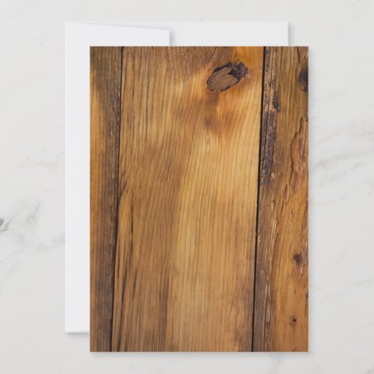 Rustic Pines Red Lace Winter Post Wedding Brunch Kaart (Achterkant)