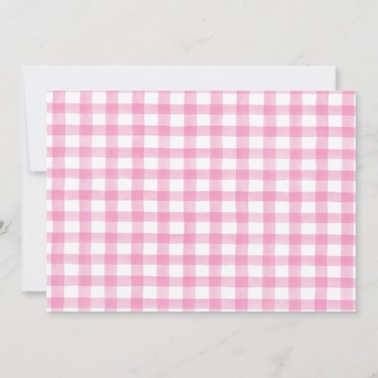 Rustic Pink Boerderij Floral 2e verjaardag Kaart (Achterkant)