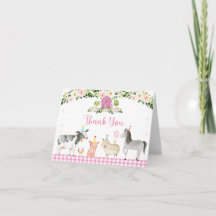 Rustic Pink Boerderij Floral Birthday