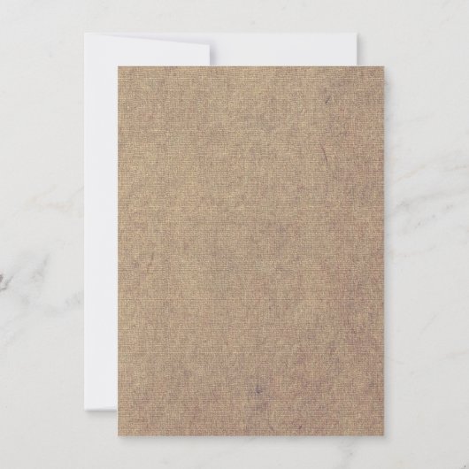 Rustic Pink Daisy Bridal Shower Invitations Kaart (Achterkant)