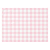 Rustic Pink Gingham Check Pset Pattern Tafelkleed (Voorkant (Horizontaal))