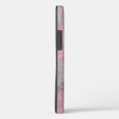 Rustic Pink Grey Mallow Abstract Art Nr42 Monogram Case-Mate iPhone Case (Achterkant / Rechts)