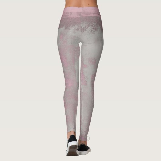 Rustic Pink Grey Nr42 Leggings (Achterkant)